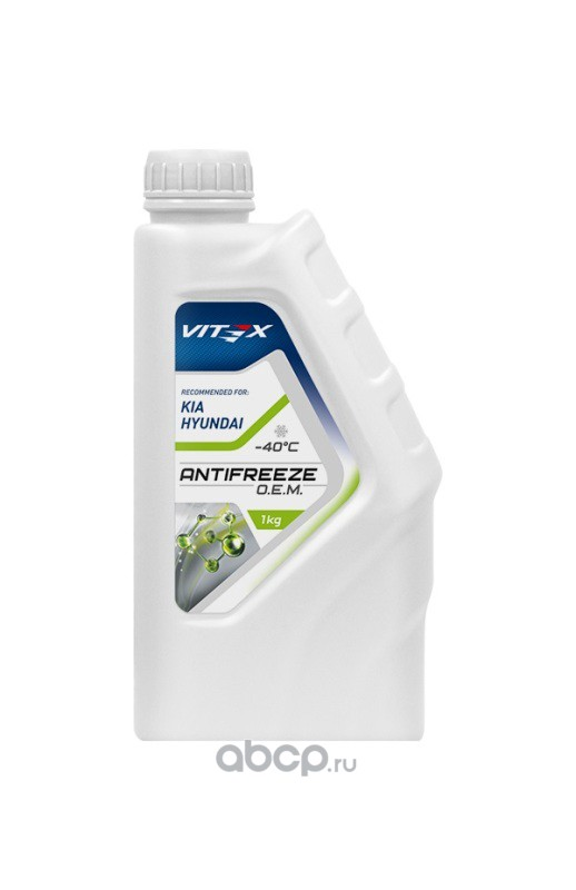 Антифриз зеленый Vitex O.E.M for Hyundai Kia 1кг V113201