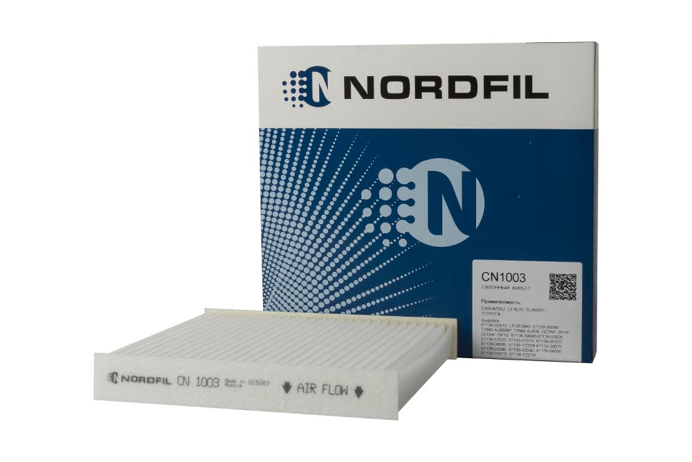 Фильтр салона Toyota Alpard II, Auris I, II, Avensis III, Camry, Corolla, Highlander II, Land Cruiser, Rav-4 III, IV, JETOUR X70 / X70 PLUS / X70M / X70S / X90