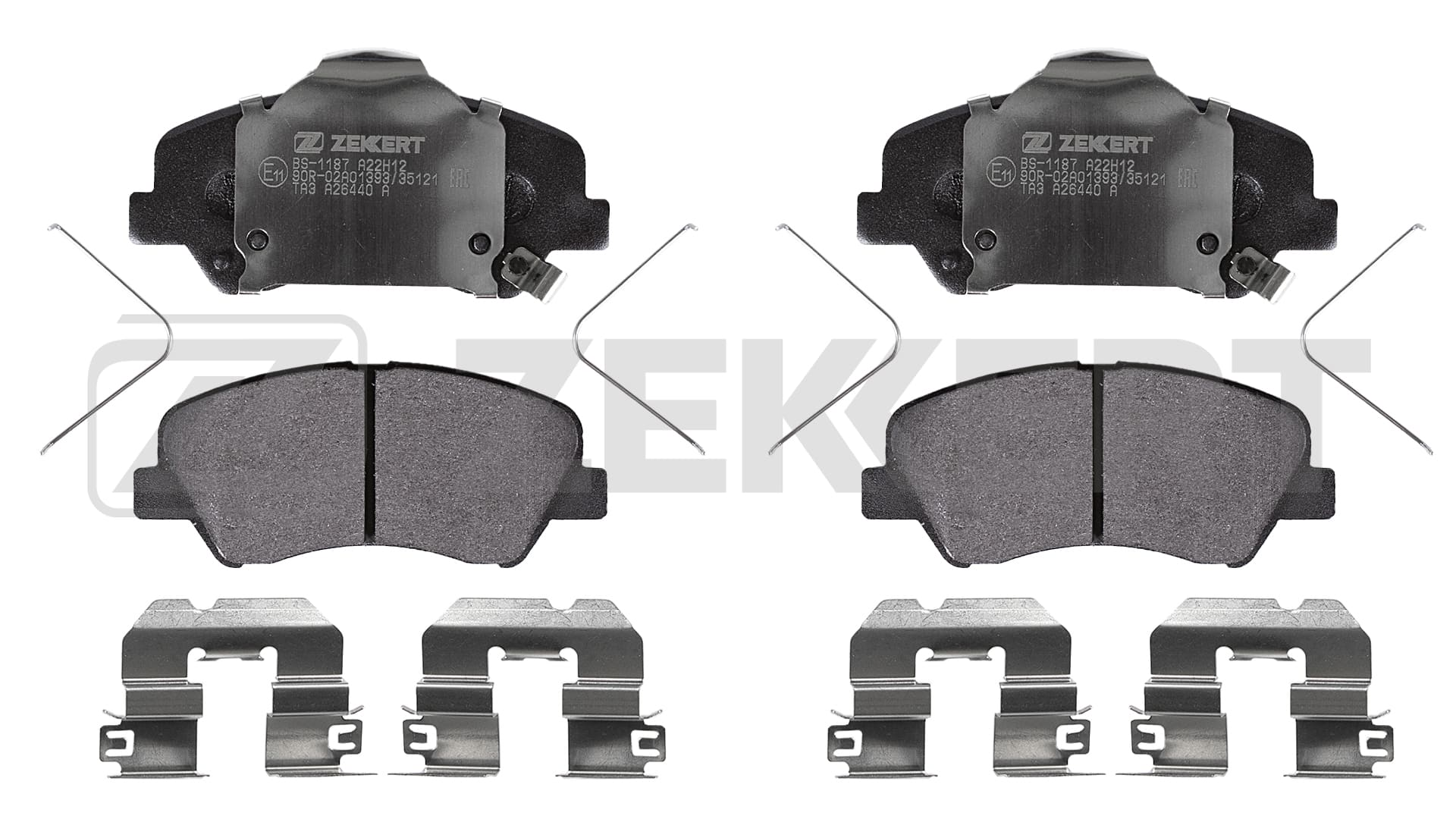 Колодки торм. диск. передн. Hyundai Solaris II 17-, I20 II 14-, Kia Rio IV 17-, Geely EC7 17-