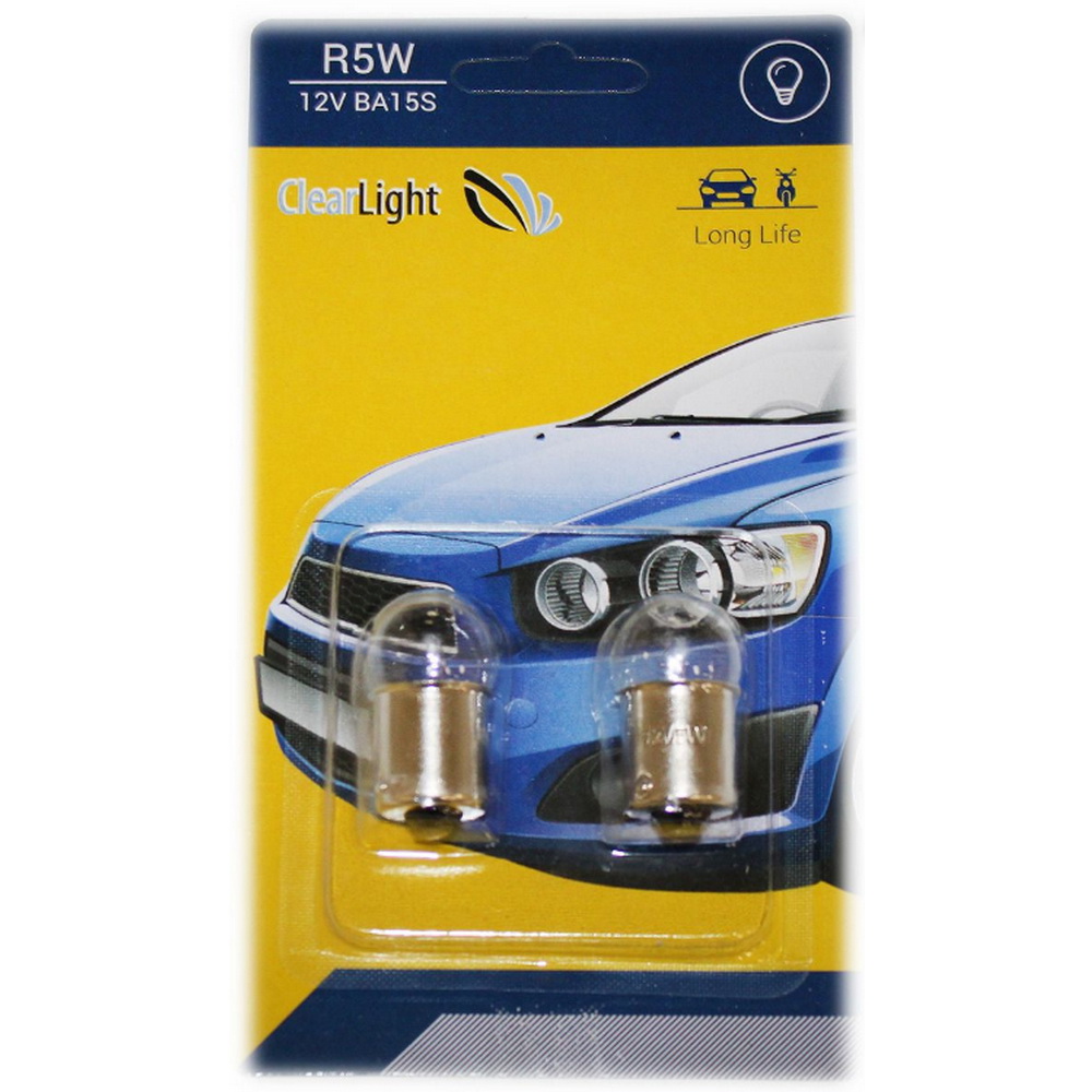 Лампа Clearlight W5W 24В 5Вт, 2шт