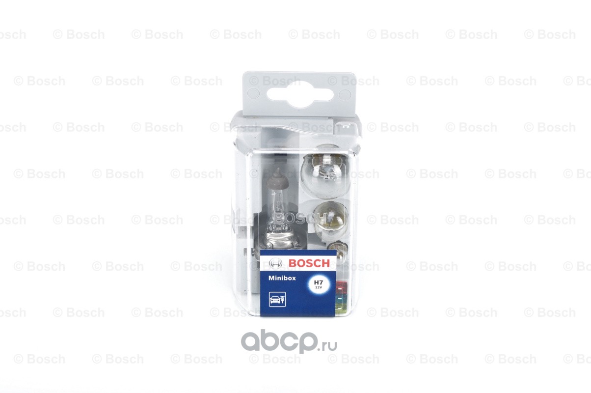Лампа галогеновая Bosch Minibox H7 12В 55Вт, блистер