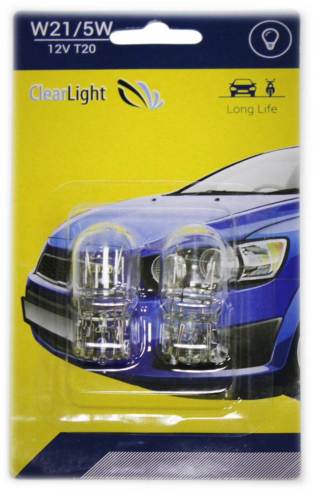 Лампа Clearlight W3W 12В 3Вт, 2шт