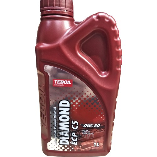 Масло моторное синтетическое Teboil Diamond ECP C5 0W-20, 1л