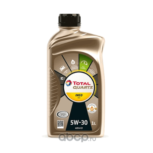Масло моторное синтетическое Total QUARTZ INEO ECS 5W-30, 1л