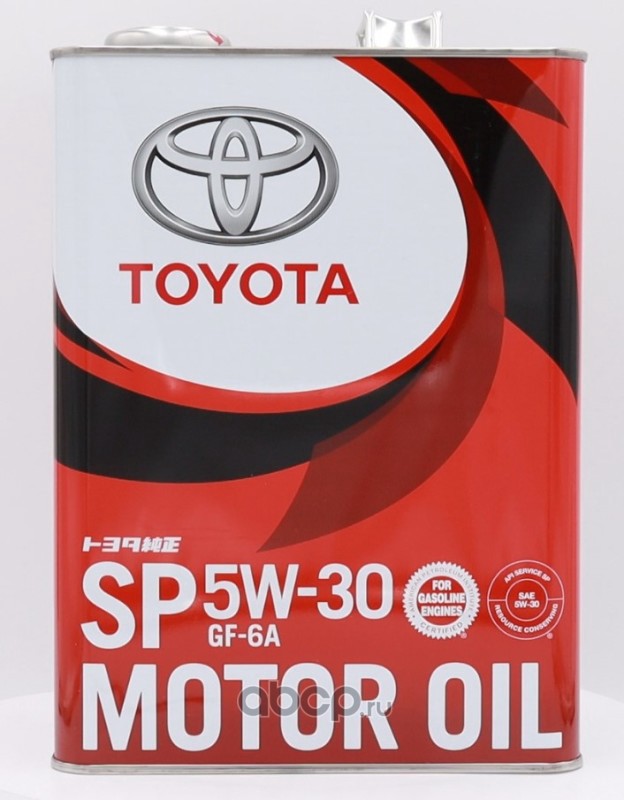 Масло моторное синтетическое Toyota Motor Oil 5W-30 4л