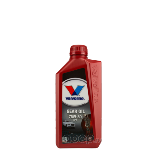 Масло трансмиссионное синтетическое Valvoline Gear Oil RPC 75W-80, 1л