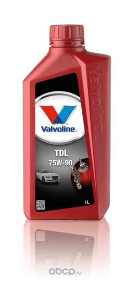 Масло трансмиссионное синтетическое Valvoline TDL 75W-90, 1л