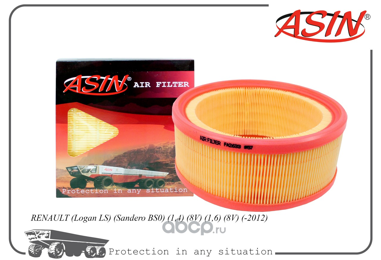 Воздушный фильтр ASIN ASIN.FA2633