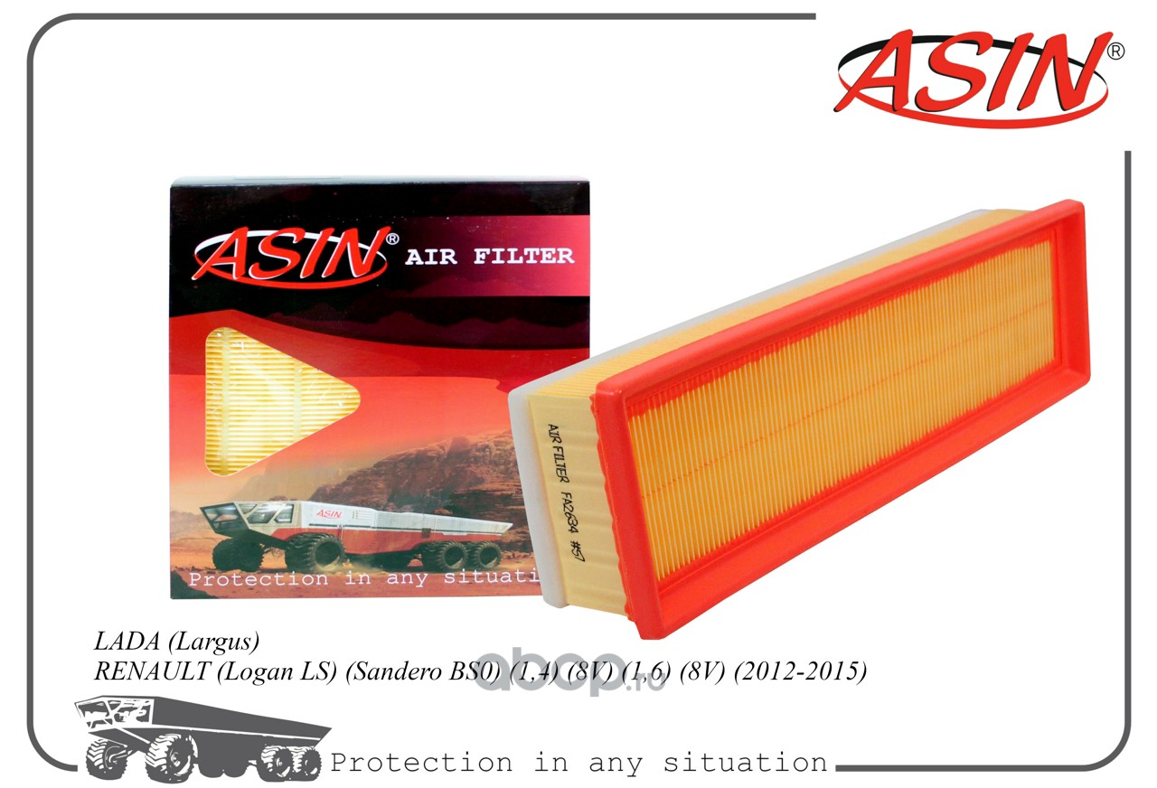 Воздушный фильтр ASIN ASIN.FA2634