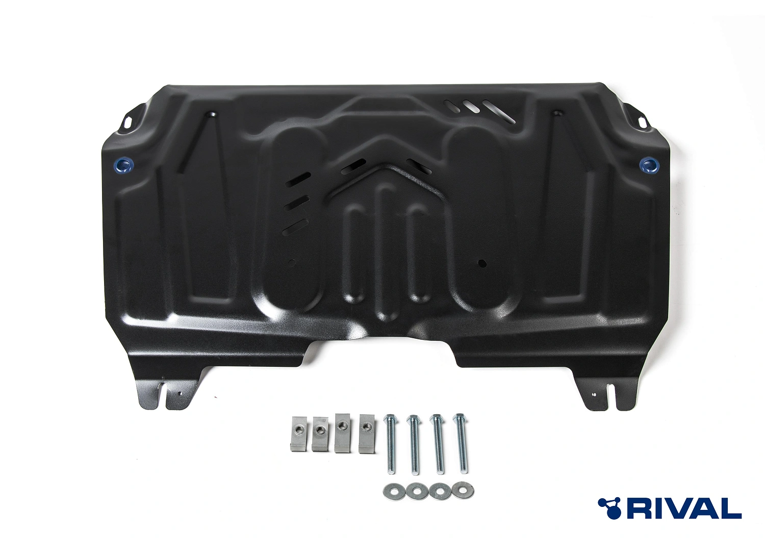 Защита картера и КПП Rival (увеличенная) Lexus ES VI 2012-2018/RX 270/350 2008-2015/RX 200t/350/450h 2015-н.в./Lifan Murman МКПП 2017-н.в./Toyota Camry XV40, XV50 2006-2018/Highlander 2010-2020/Venza